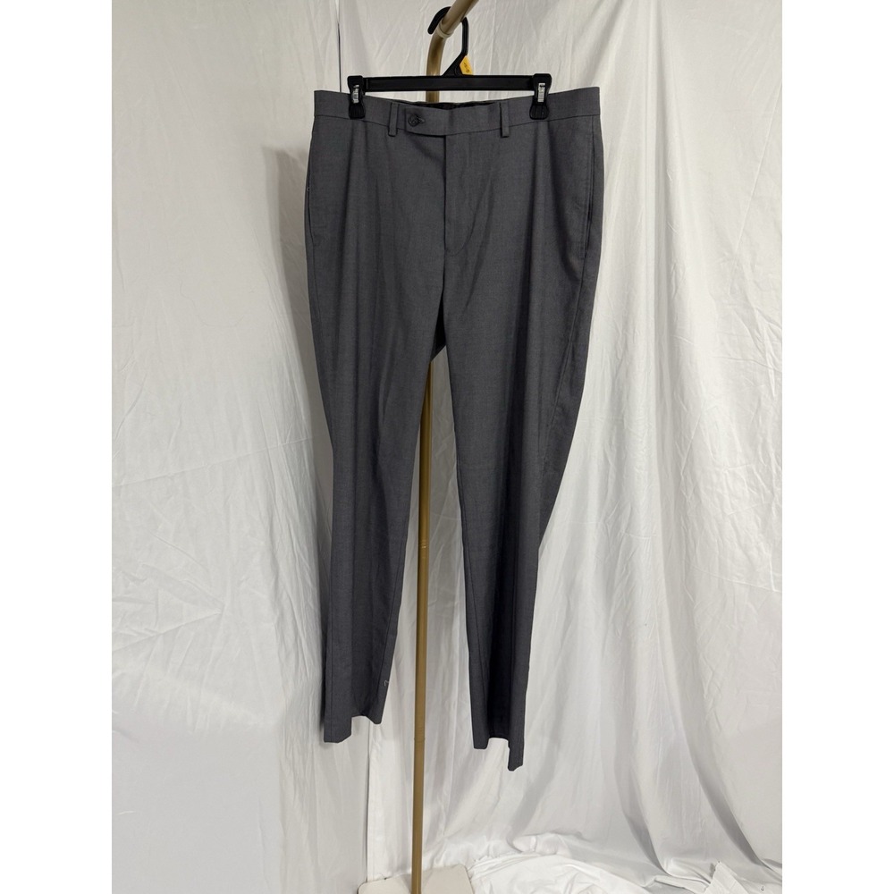 Men's Calvin Klein Modern Fit Dress Pants/ Slacks, Gray -‎ 34Wx32L